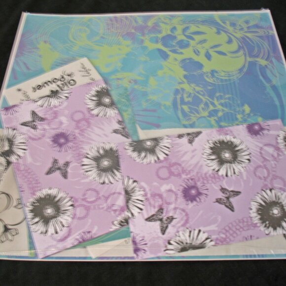 Creative Memories Hannah Montana Additions Paper Mats Stickers 4 sheets of doub - Picture 3 of 3